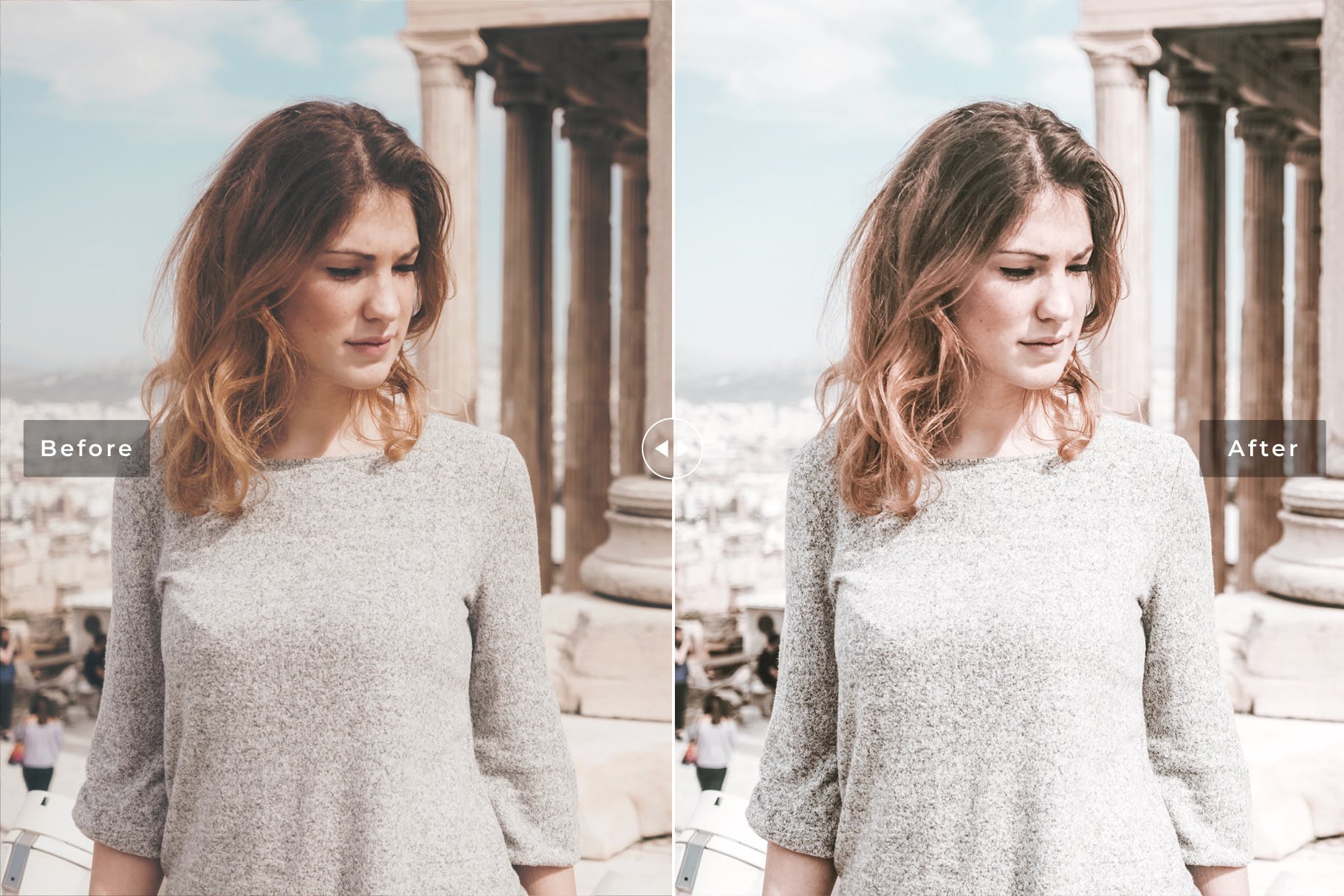 舒适暖色调景点摄影后期处理素材库精选LR预设 Athens Mobile & Desktop Lightroom Presets插图(1)