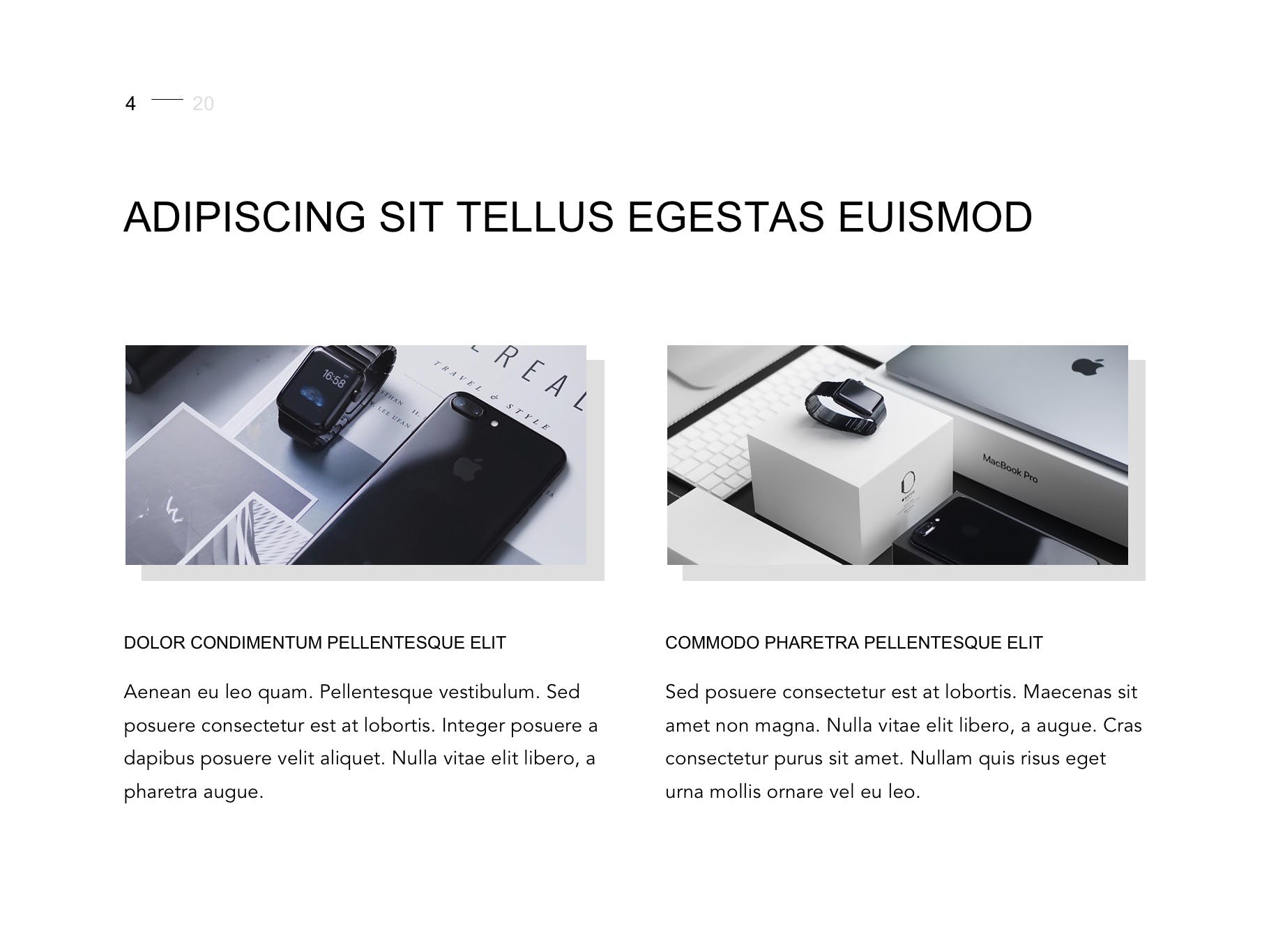 科技感产品设计展示谷歌幻灯片模板 Product Showcase Google Slides Template插图(3)