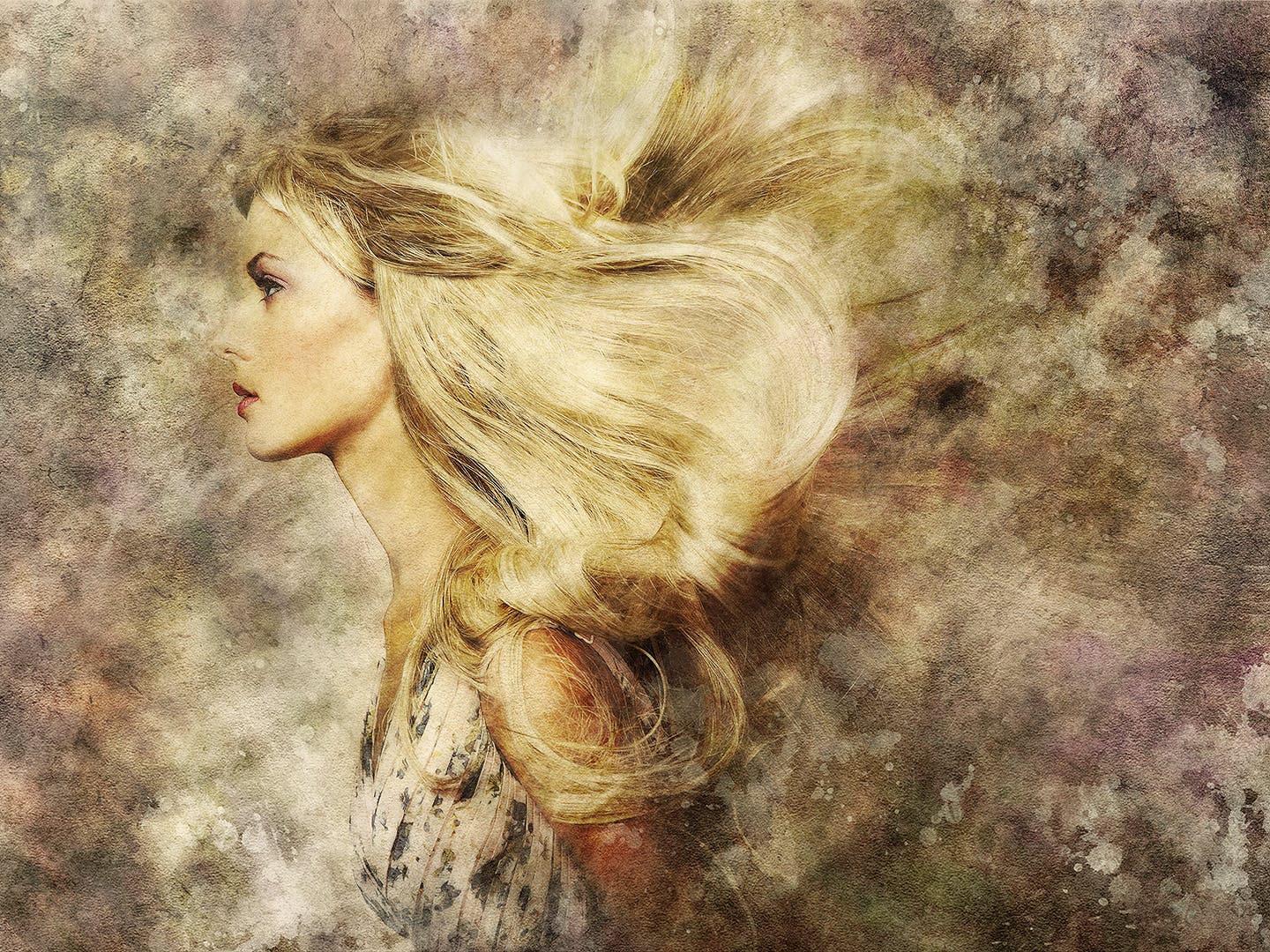 一款有创造性的复古风格艺术效果PS动作 Grunge Art CS3+ Photoshop Action插图(5)