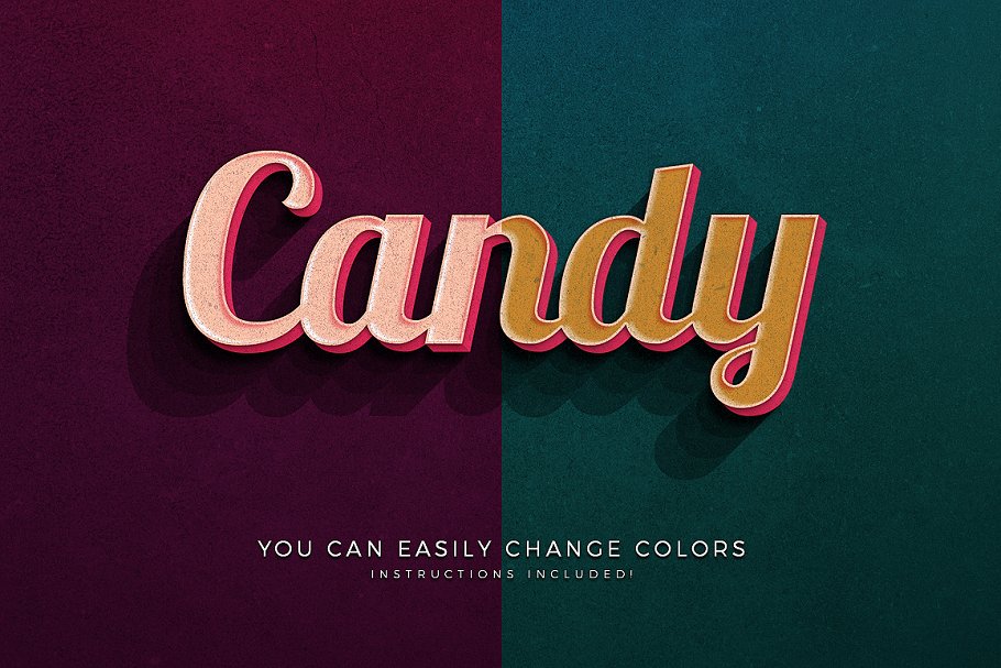 复古怀旧风格文本图层纹理v6 Vintage Text Effects Vol.6插图(13)