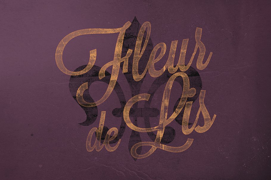 复古活版印刷效果图层样式 Vintage Letterpress Effects Vol.2插图(7)