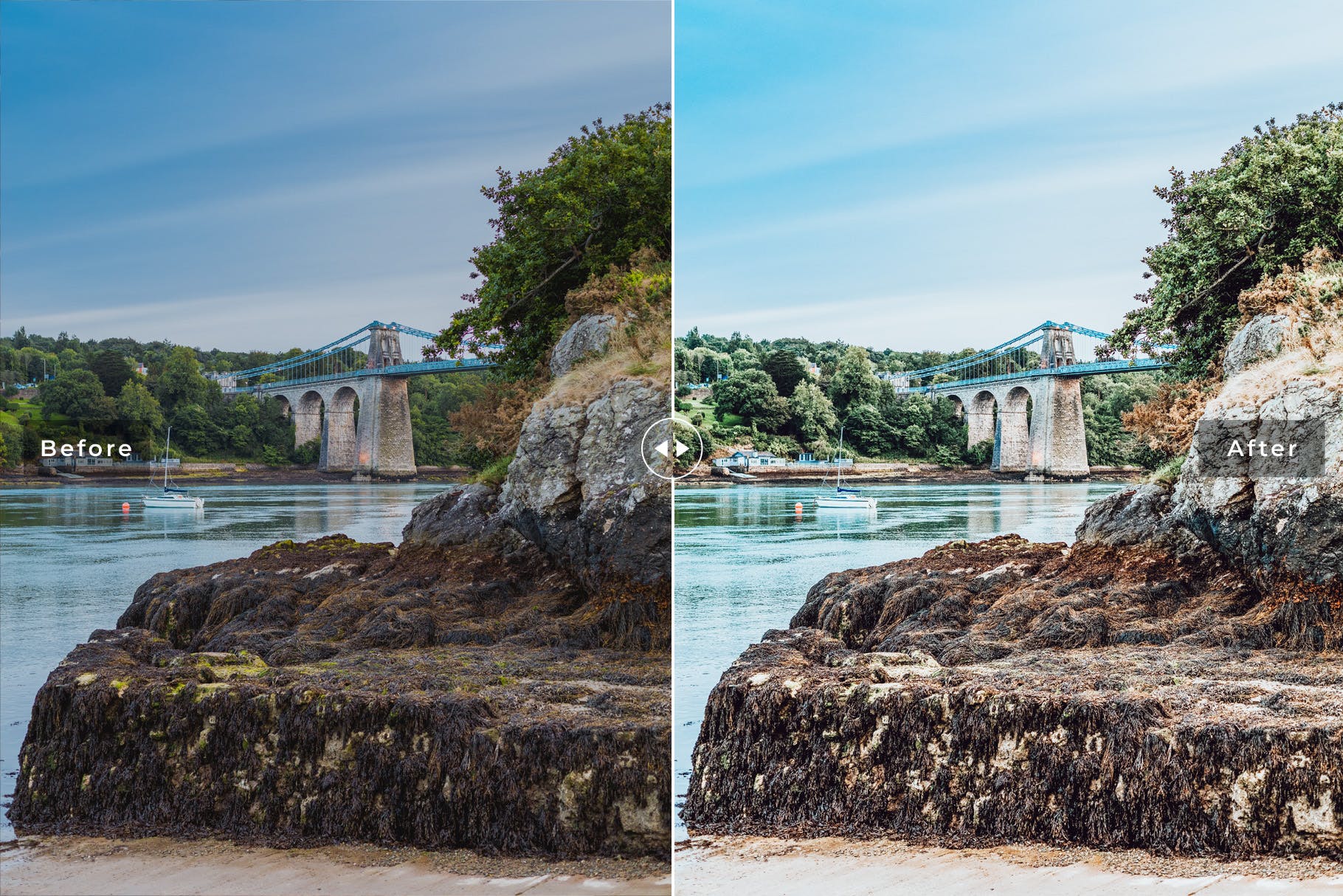 明亮色调风格照片LR调色预设 Bangor Mobile & Desktop Lightroom Presets插图(3)