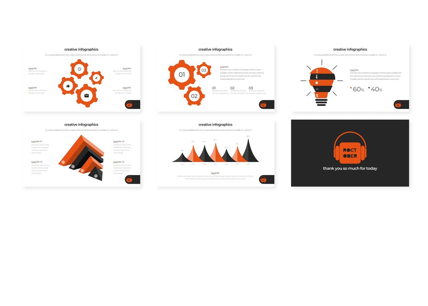 时尚高端多用途的powerpoint幻灯片演示模版（pptx）插图(3)