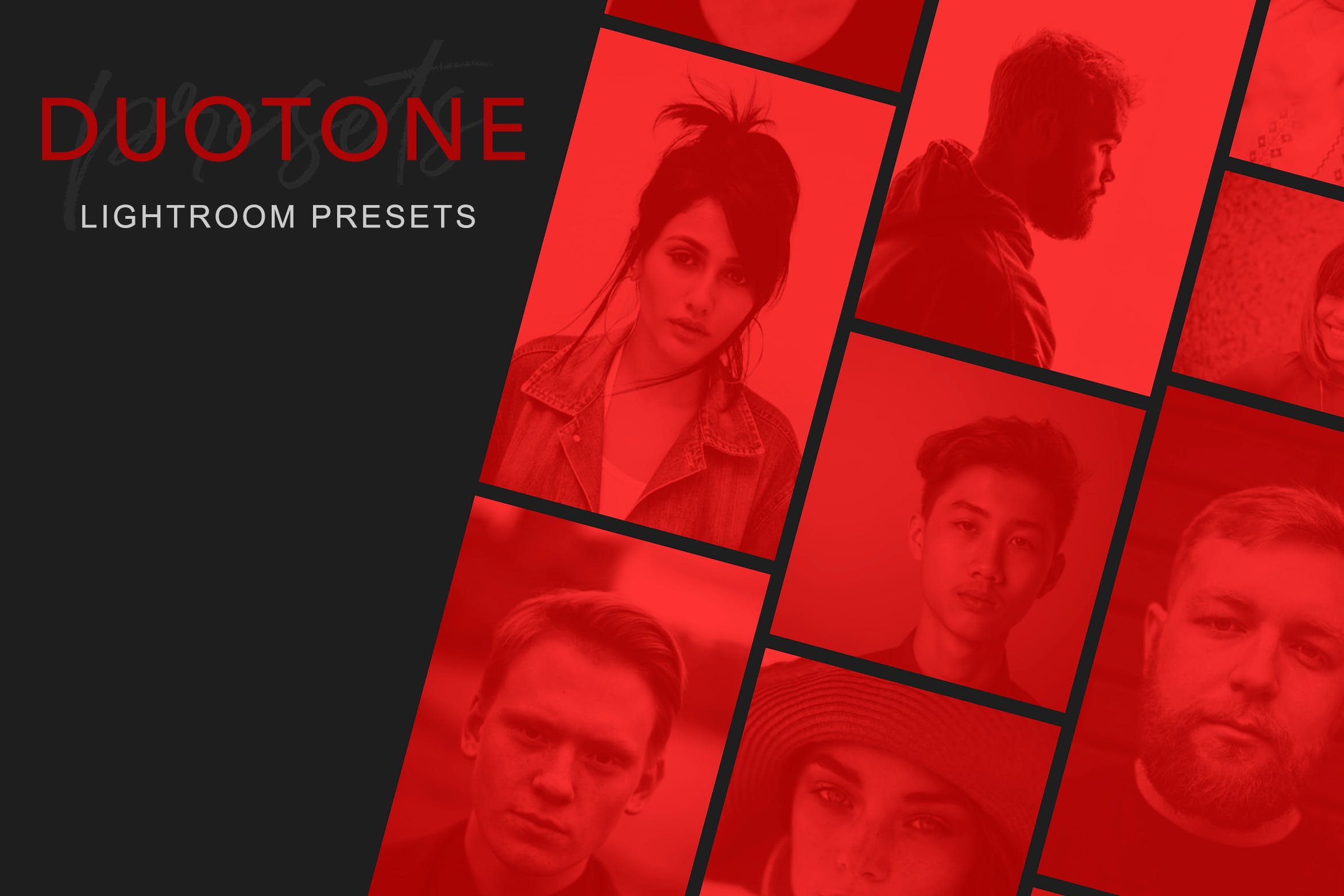 个性双色调照片调色滤镜素材库精选LR预设 DUOTONE – Lightroom Presets插图