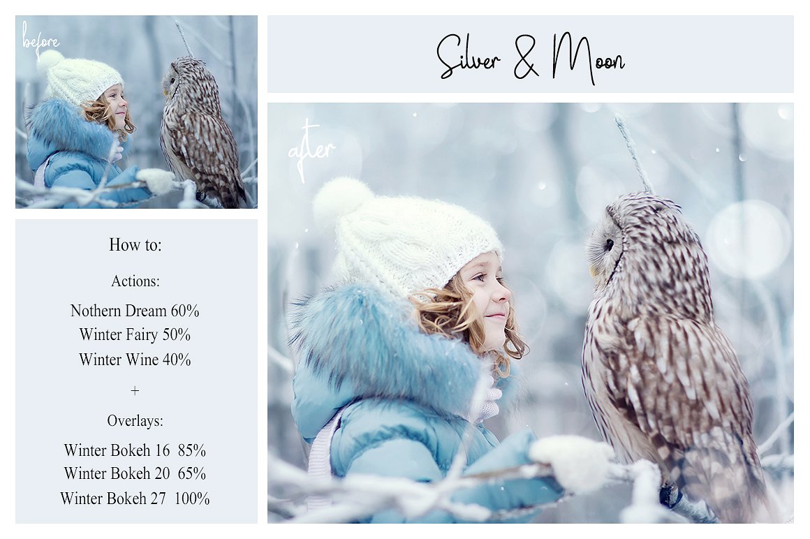 浪漫冬日温馨PS动作叠加纹理插图(12)