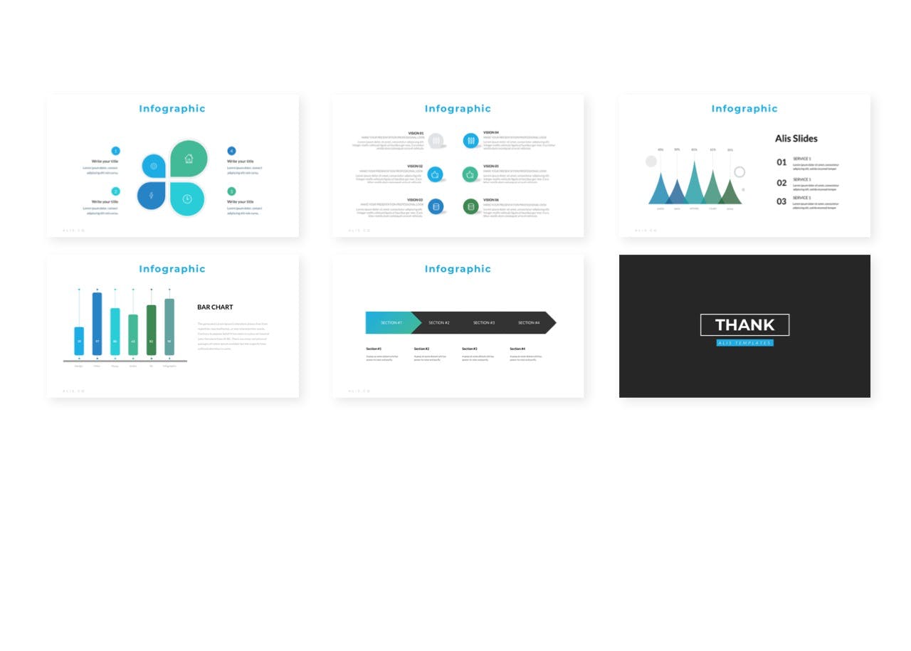 时尚行业市场调研报告PPT模板下载 Alis – Powerpoint Template插图(3)