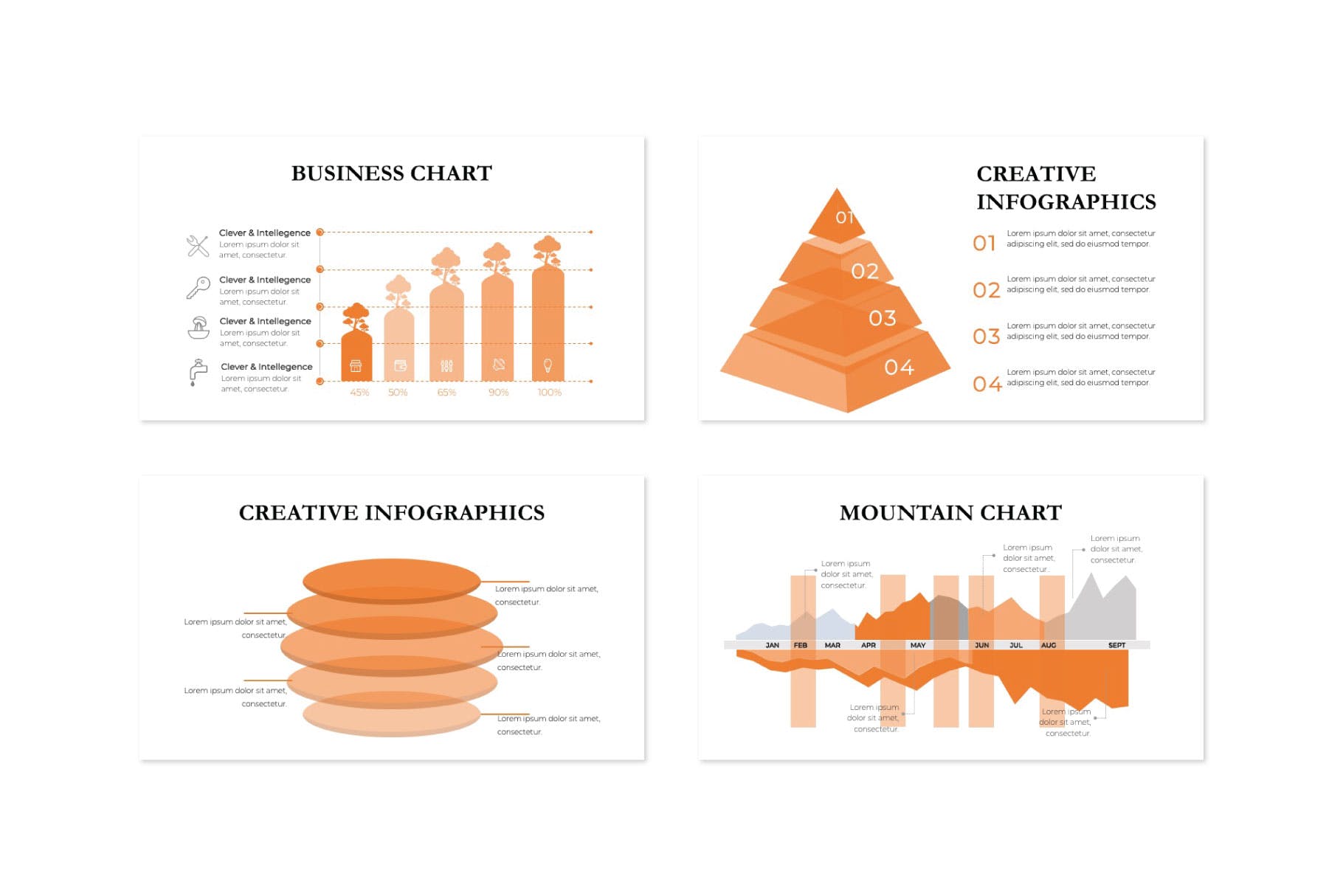 时尚服饰品牌介绍Keynote演示文稿模板 JULIETTE – Keynote Template插图(6)