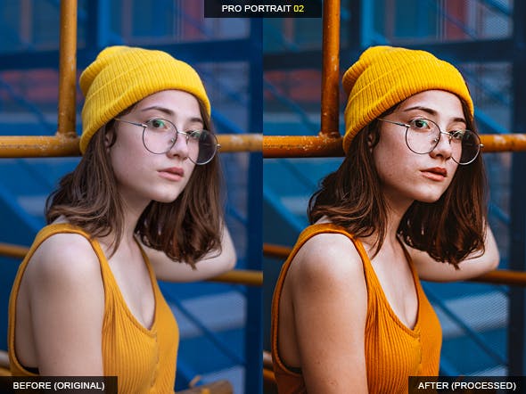 12款专业人像摄影美颜滤镜LR预设合集 12 Pro Portrait + VSCO Lightroom Presets插图(2)