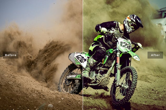 50款运动摄影照片后期处理LR调色预设 50 Sports Effect Photoshop Actions插图(3)