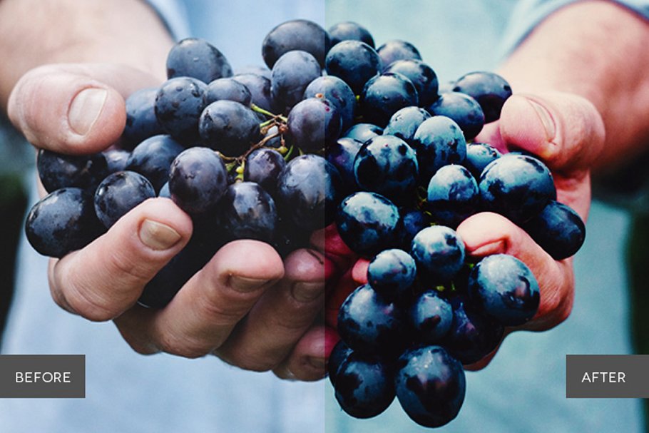 大片级食材摄影特效处理PS动作 Foodie Pro Photoshop Actions插图(2)