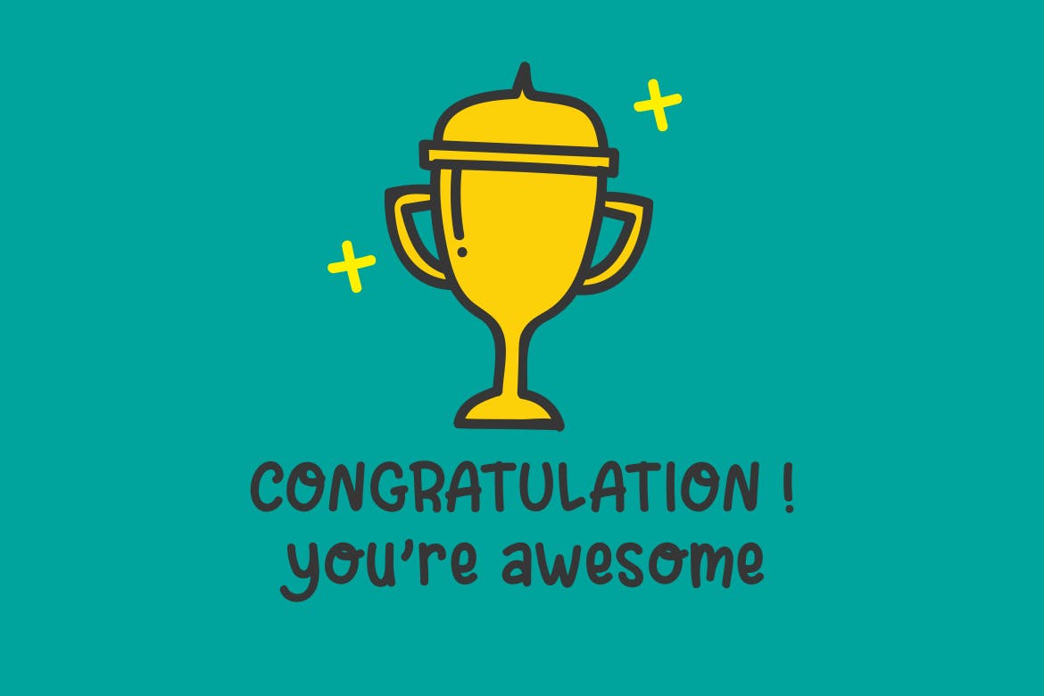 可爱风格英文儿童字体素材库精选下载 Spicy Tuna – Fun Children Font插图(5)