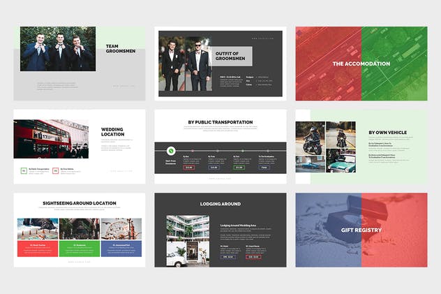 婚礼婚庆策划Google Slides幻灯片素材 Kavela : Wedding Ceremony Planner Google Slides插图(4)