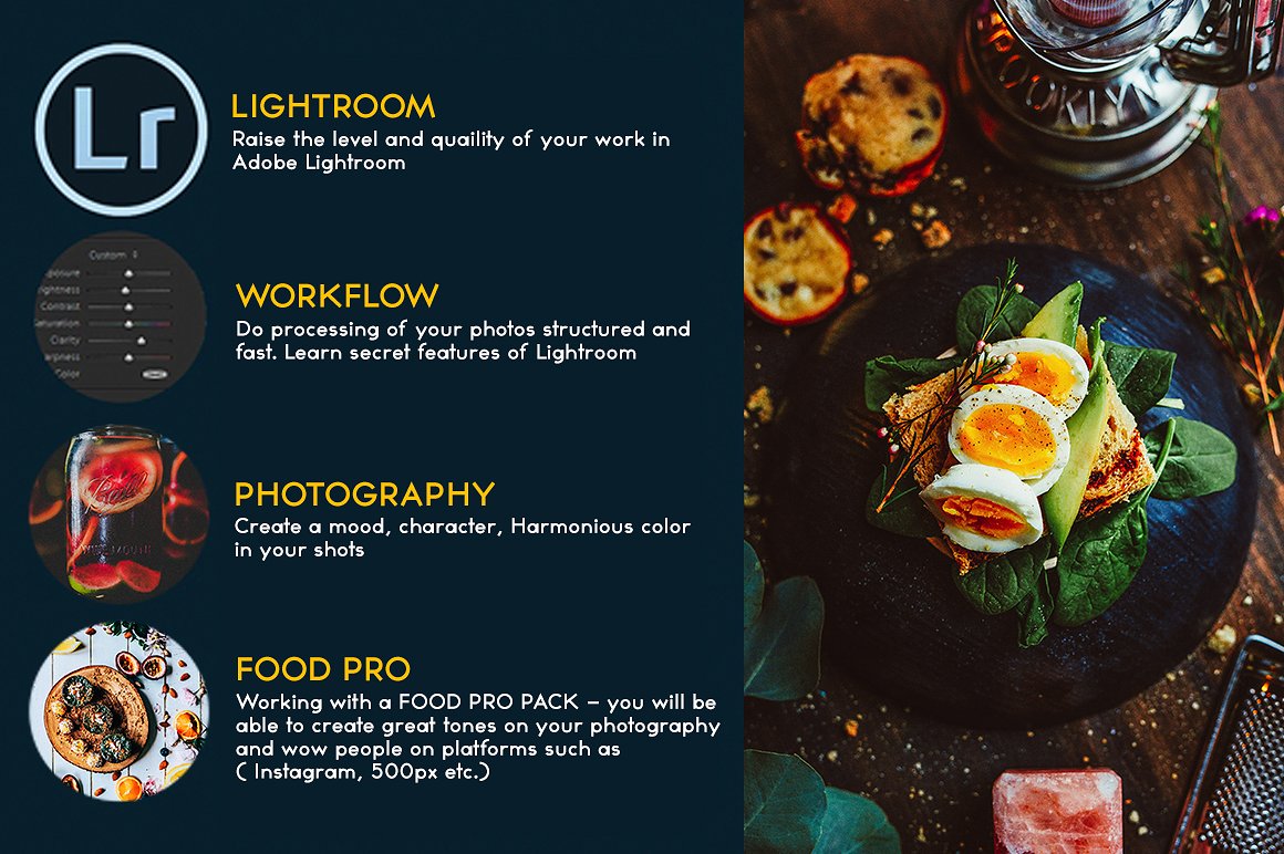 20个专业的食物类Lightroom预设文件下载[lrtemplate]插图(11)