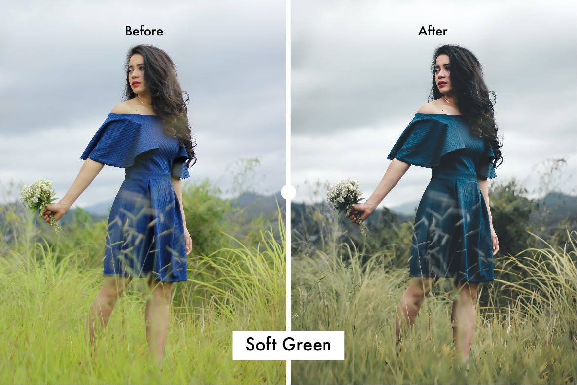 6个自然风景摄影后期处理调色滤镜LR预设 6 Nature Lightroom Preset插图(5)