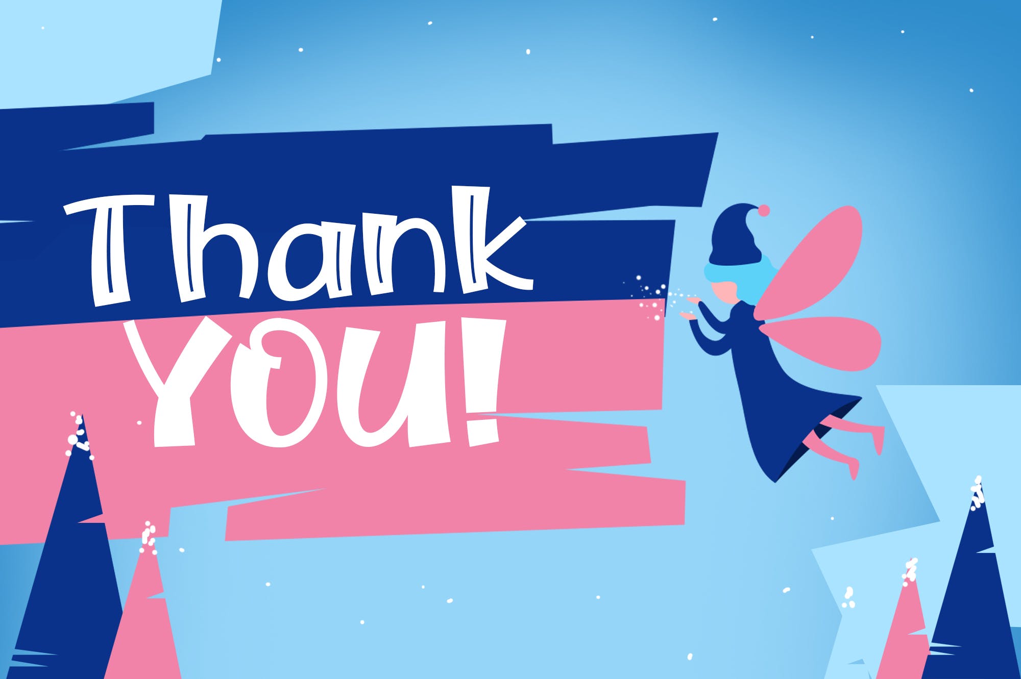 现代小清新可爱设计风格英文加粗字体 Snow Fairy插图(6)