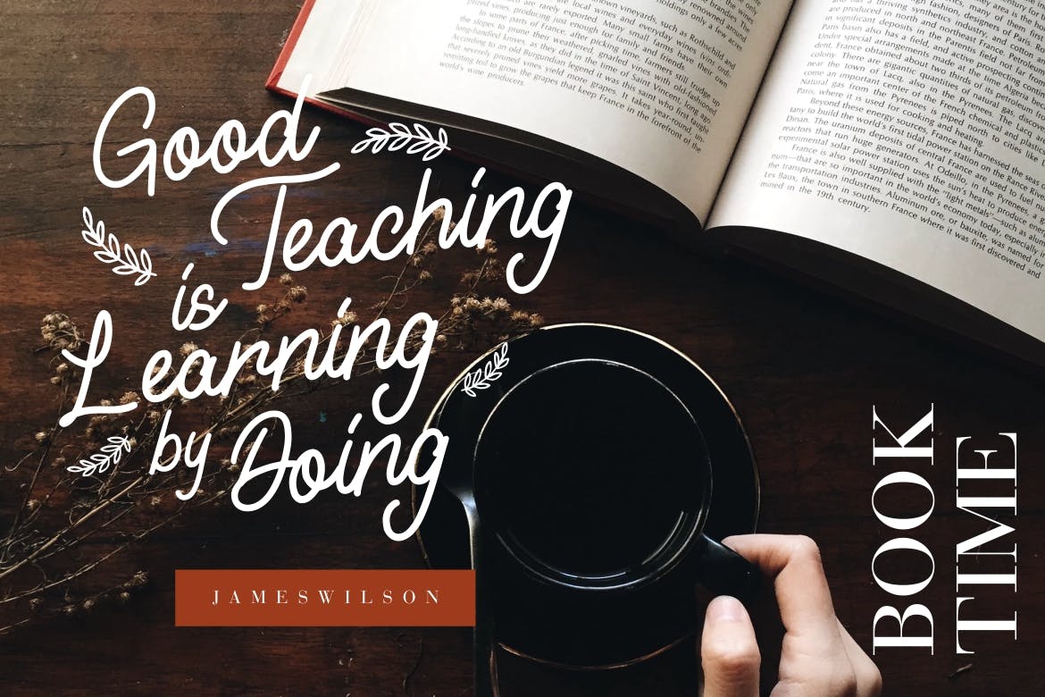 英文签名设计字体下载 Rayland Signature Monoline插图(5)