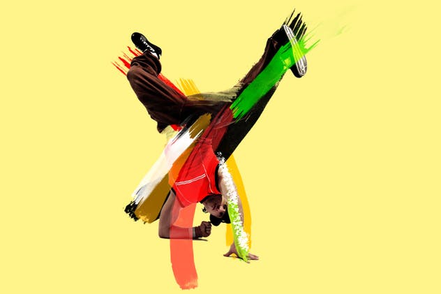 30款绘画画笔图案PS笔刷 30 Stroke Brushes插图(2)