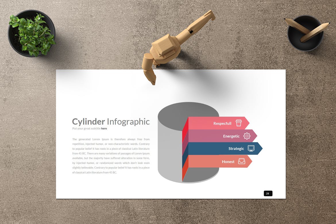 互联网创新企业素材库精选Keynote模板设计模板 Deru – Keynote Template插图(4)