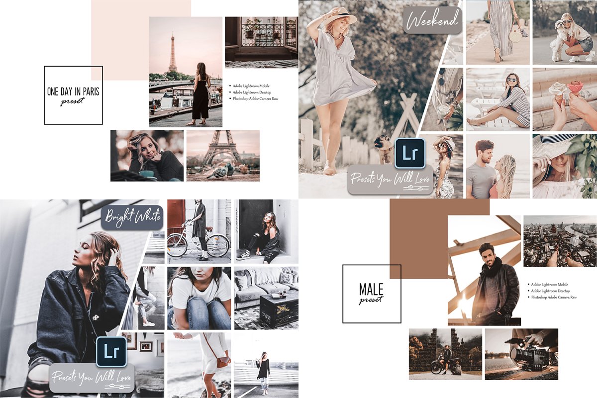 时尚摄影风景人物Lightroom预设插图(2)