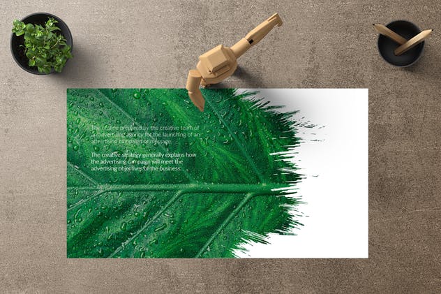 时尚摄影/时尚服饰主题PPT幻灯片设计模板 PANDAWA Powerpoint Template插图(5)