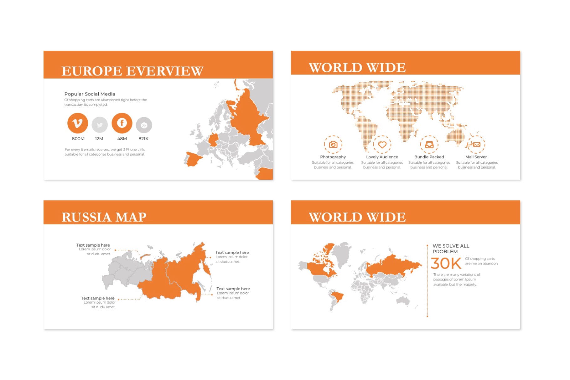 时尚服饰品牌介绍Keynote演示文稿模板 JULIETTE – Keynote Template插图(7)