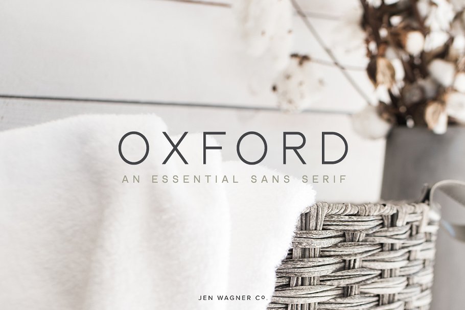 无衬线英文字体 Oxford | NEW UDPATE!插图(8)