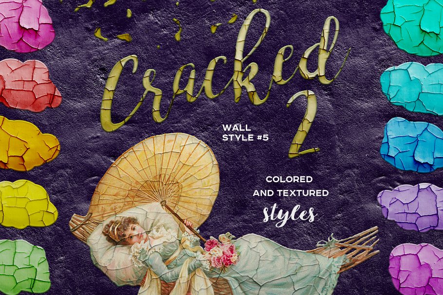 油画风格PS图层样式 Oil Painting Photoshop Layer Styles插图(11)