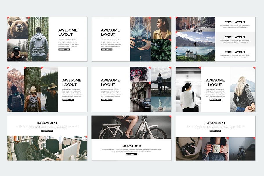 多用途产品服务演示PPT模板 Elegant Powerpoint插图(20)