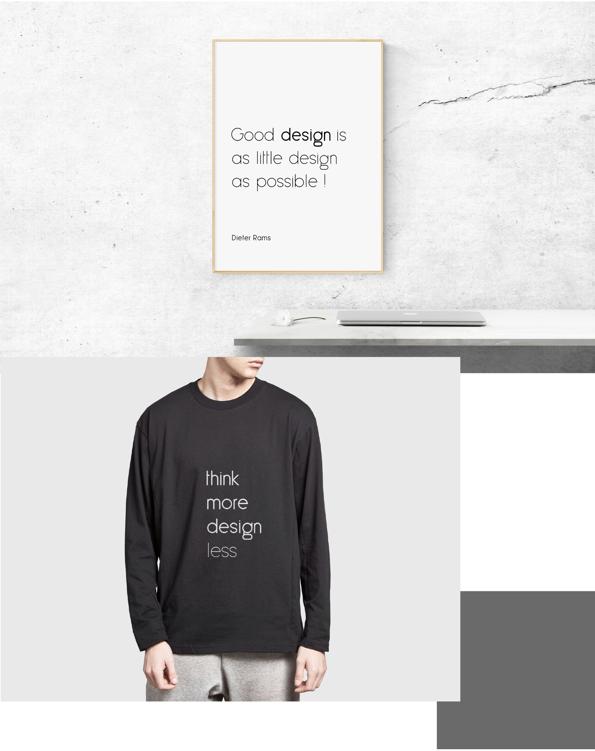 简约美英文无衬线设计字体 Less Sans Minimal Typeface插图(9)