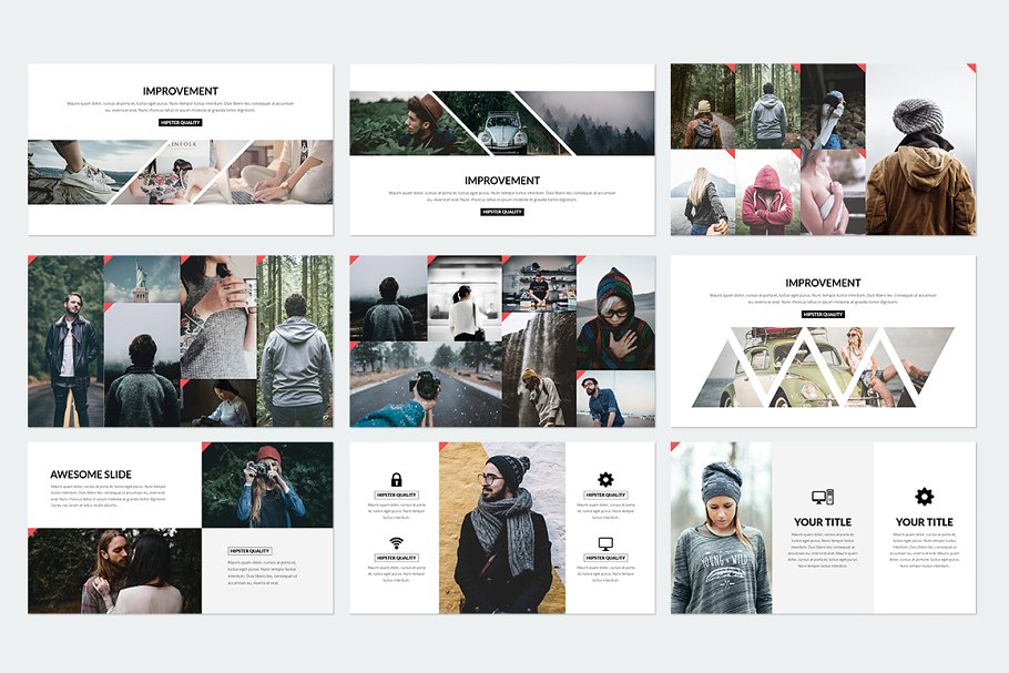 多用途产品服务演示PPT模板 Elegant Powerpoint插图(17)