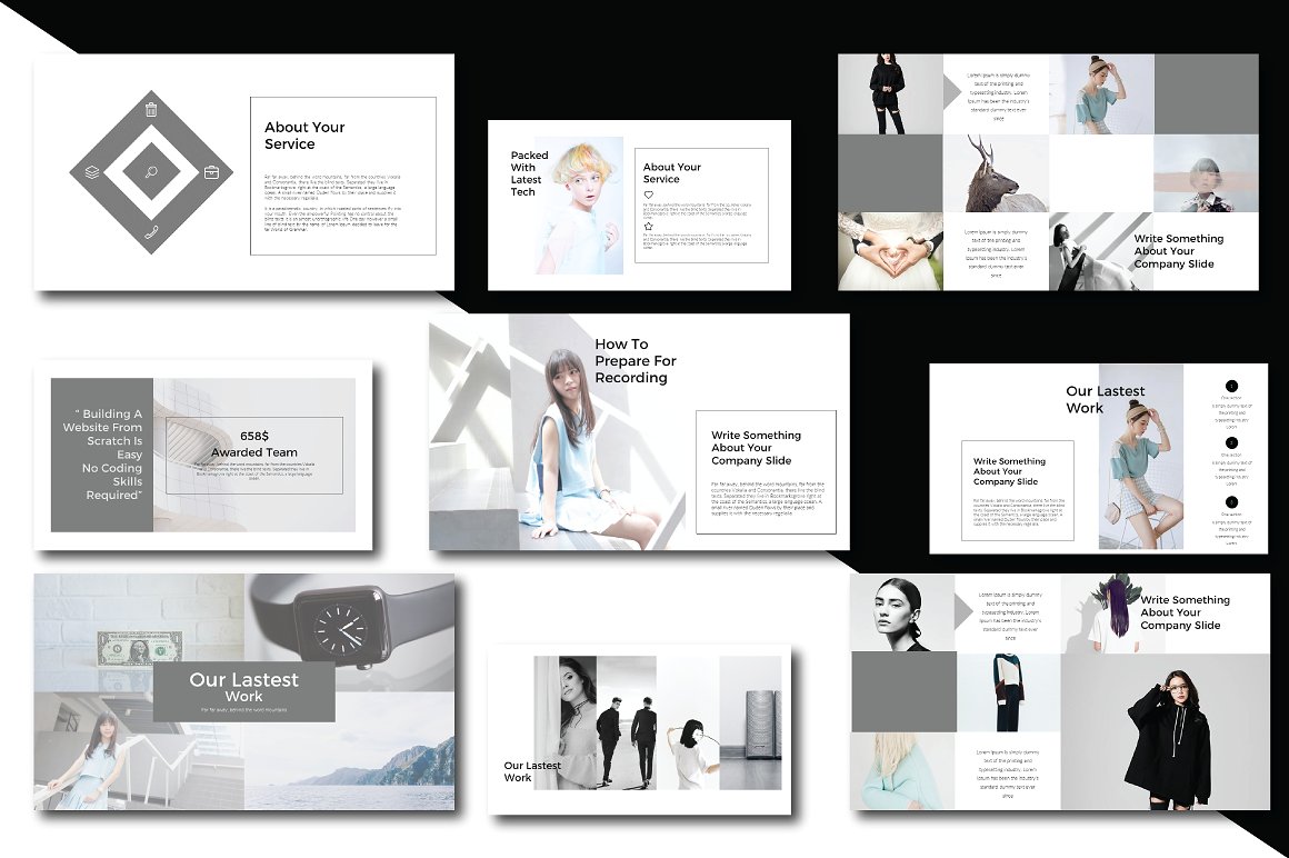 Batas – 超现代的极简主义商业化keynote幻灯片模板下载[key]插图(3)