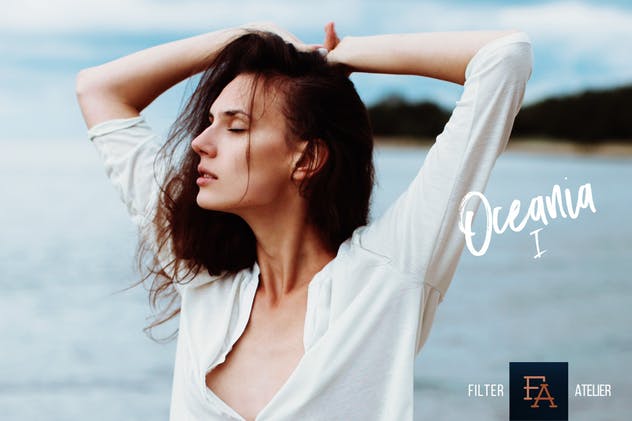 沙滩海岛摄影照片调色PS动作 Oceania Photoshop Actions插图(5)
