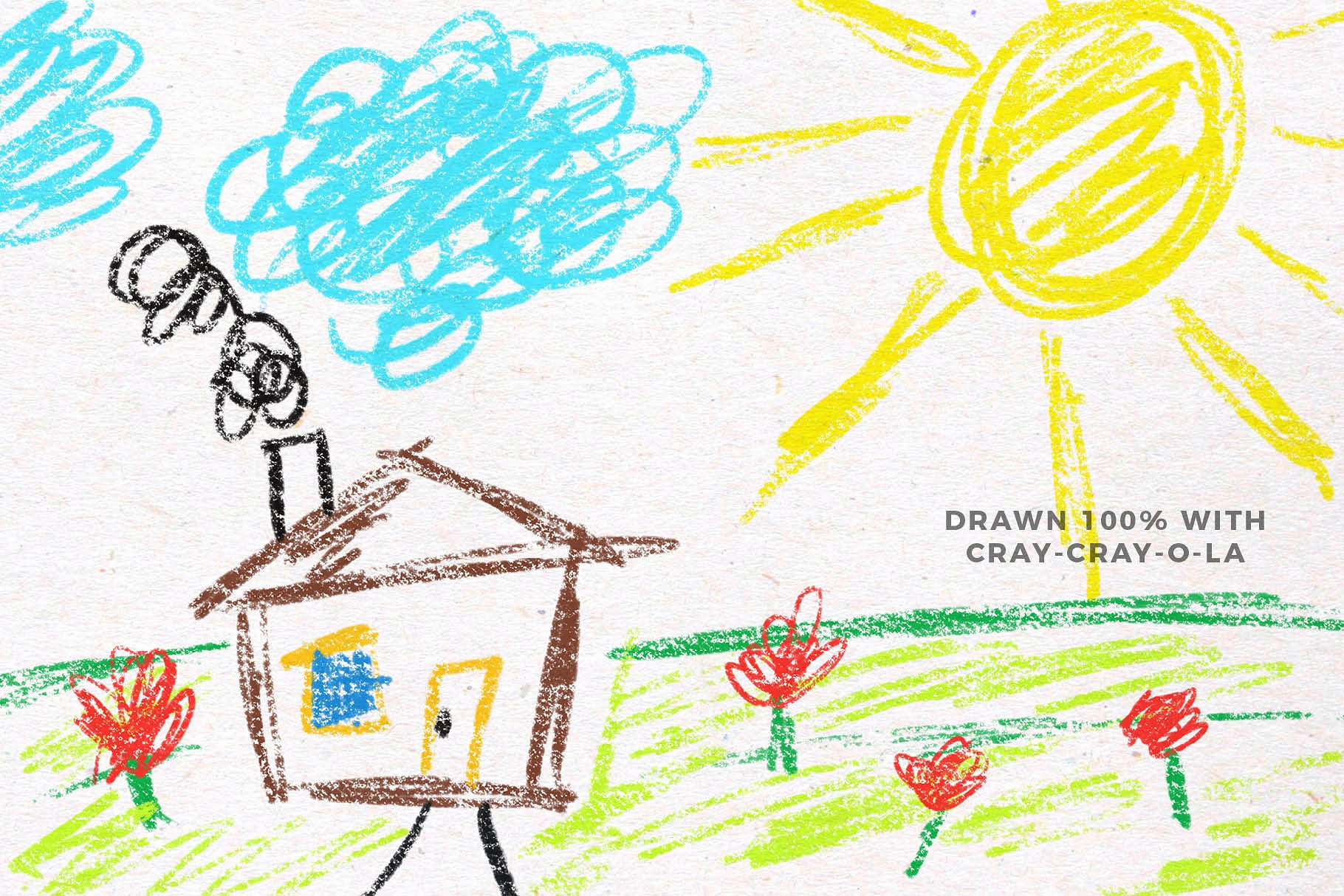 彩色粉笔蜡笔画Procreate专用笔刷 Texturrific Pastels for Procreate插图(4)