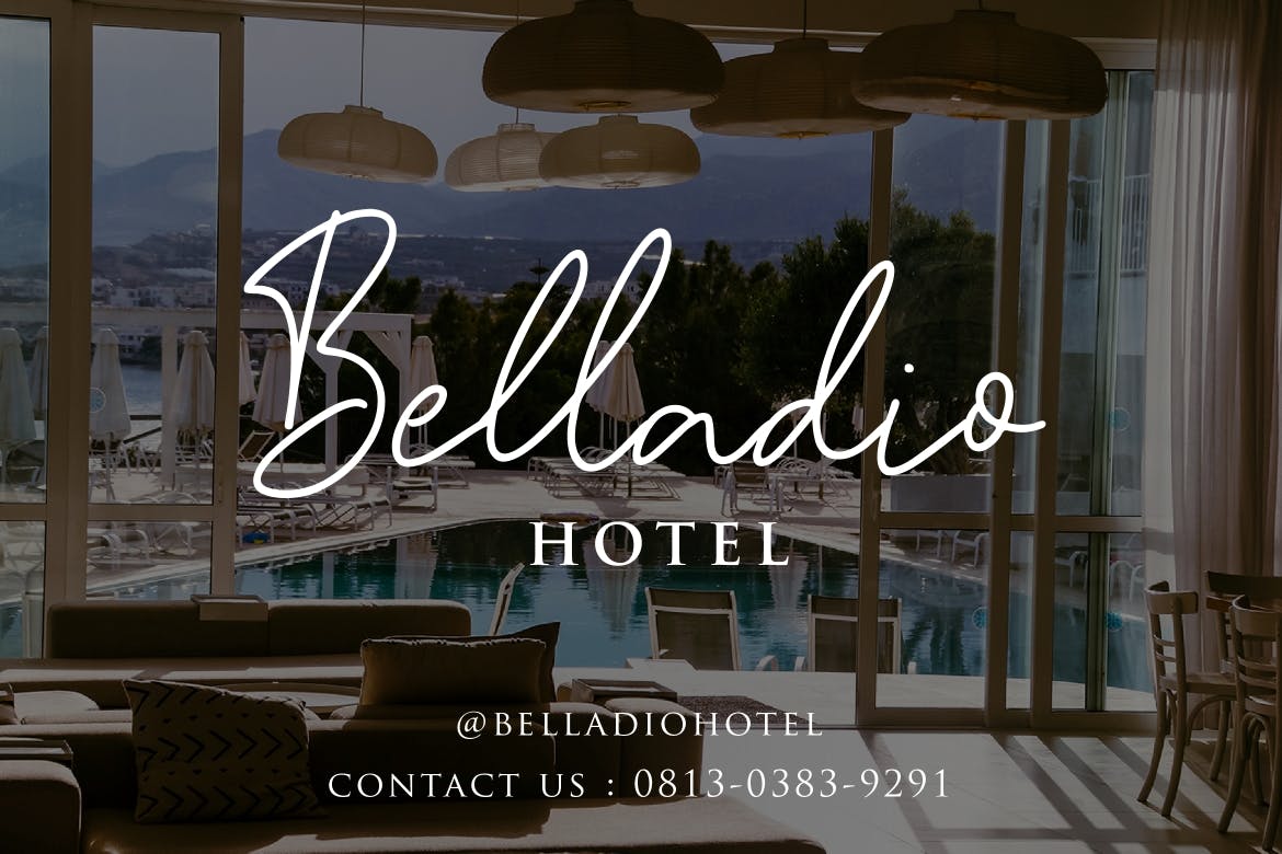 简约优雅英文钢笔硬笔书法签名字体下载 Attahost – Simple & Elegant Signature插图(2)