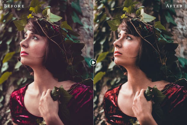 童话风格照片后期处理LR调色预设 Fairytale Mobile Lightroom Presets插图(5)