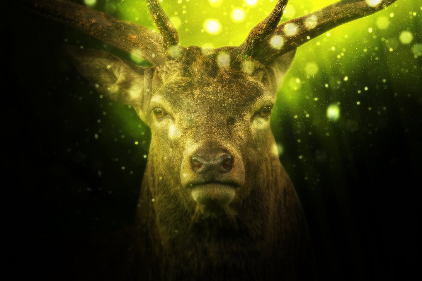 炫酷魔幻高光散景效果PS动作 Illuminate CS3+ Photoshop Action插图(4)