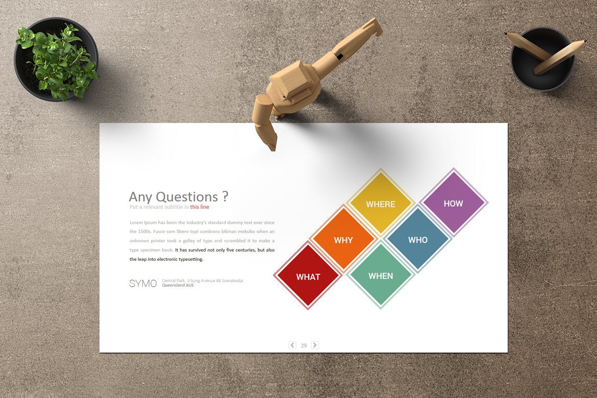 简约设计风格市场分析报告Keynote幻灯片模板 Symo – Keynote Template插图(5)