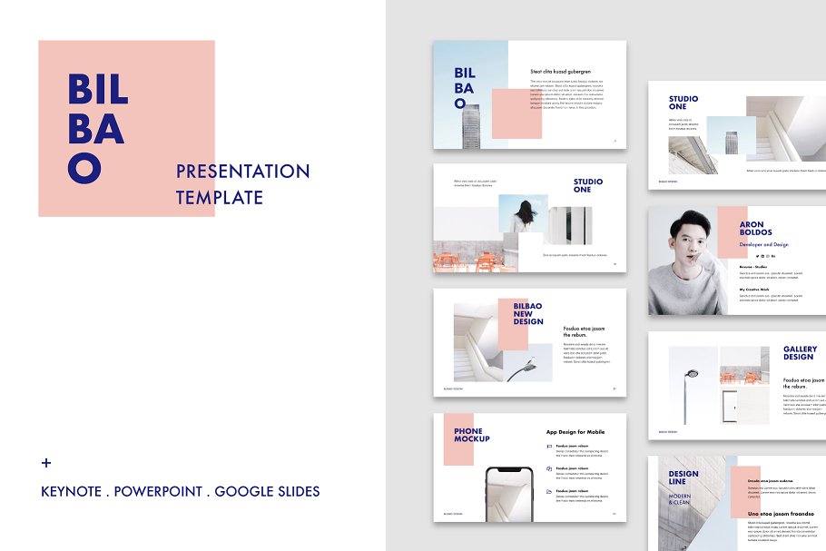 极力推荐：21合1创意产品演示 PPT&Keynote 幻灯片模板 The Bundle Presentation + 60 Photos插图(2)