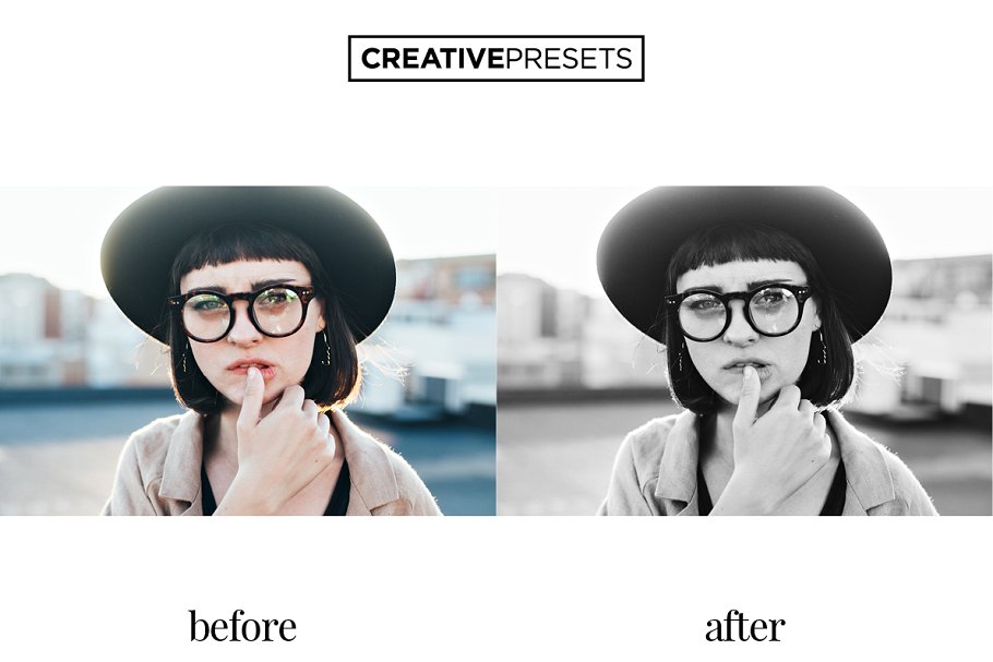 黑白胶片效果调色LR预设 Rich B&W Lightroom Presets插图(6)