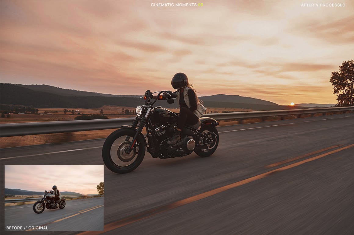 12个电影院屏幕效果Lightroom预设 12 Cinematic Moments Lightroom Presets插图(3)