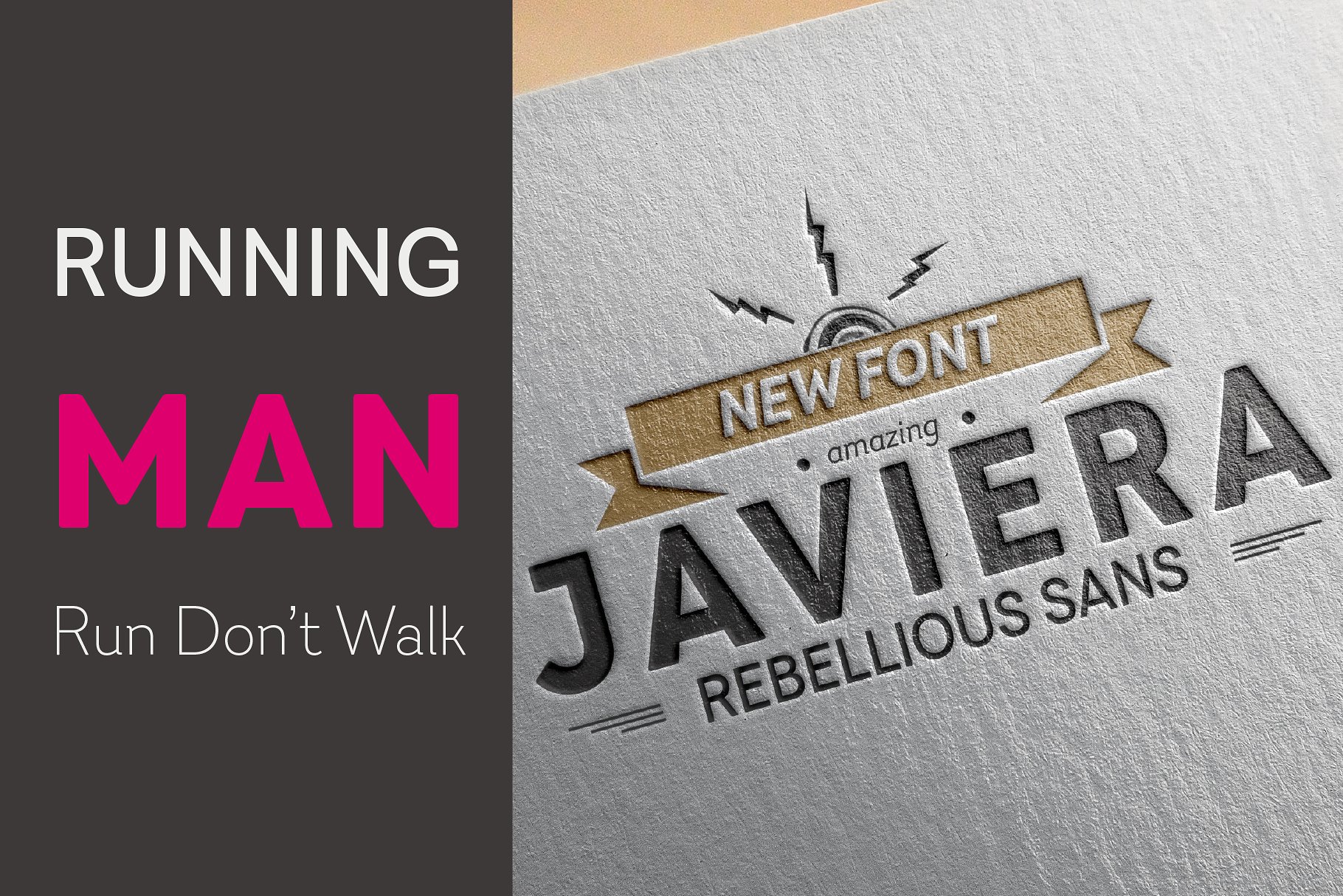 品牌设计/印刷排版适用的几何无衬线英文字体 Javiera插图(10)