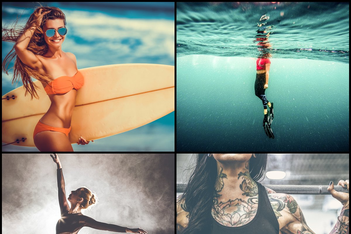 42个运动健身主题Lightroom预设 42 Sport Lightroom Presets插图(2)