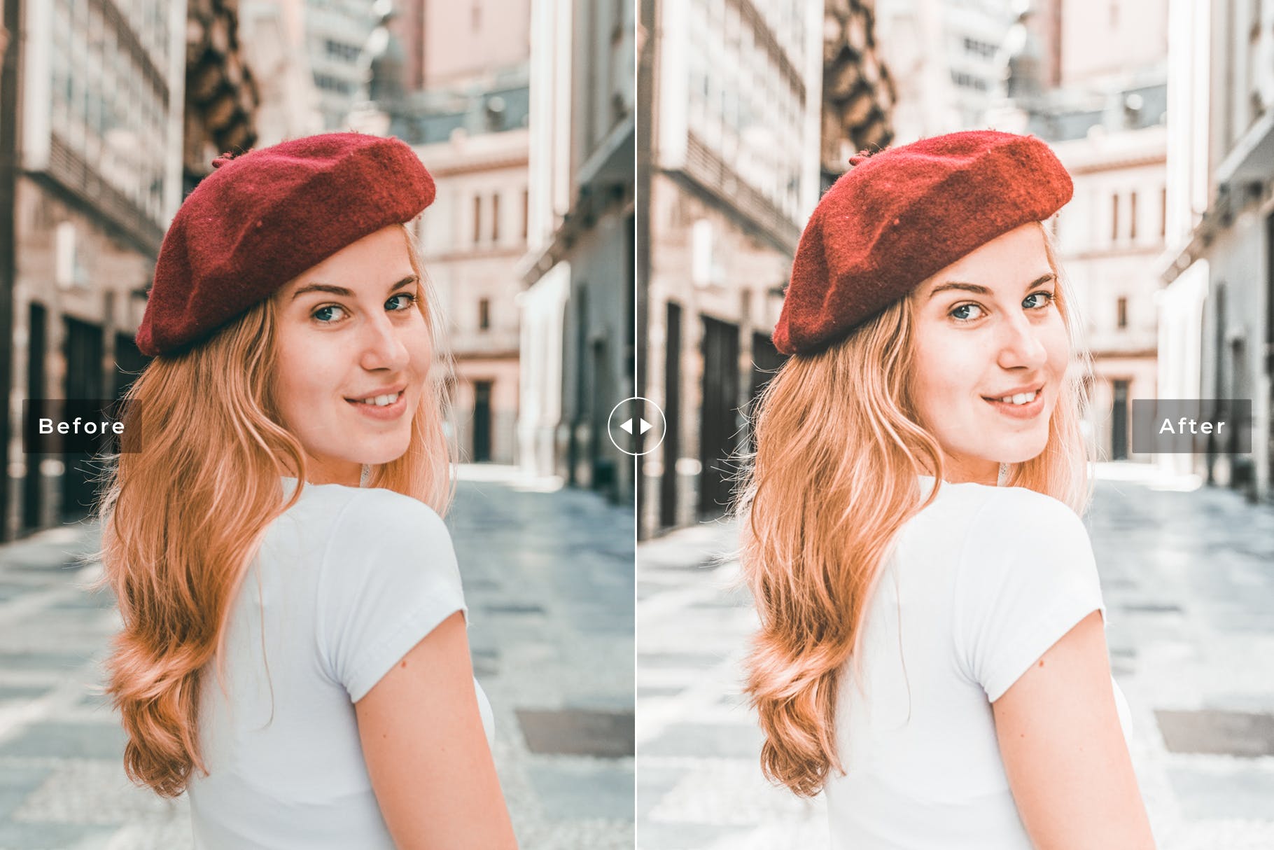 摄影人像白色水洗色调后期处理的LR预设下载 Fluid Mobile & Desktop Lightroom Presets插图(1)