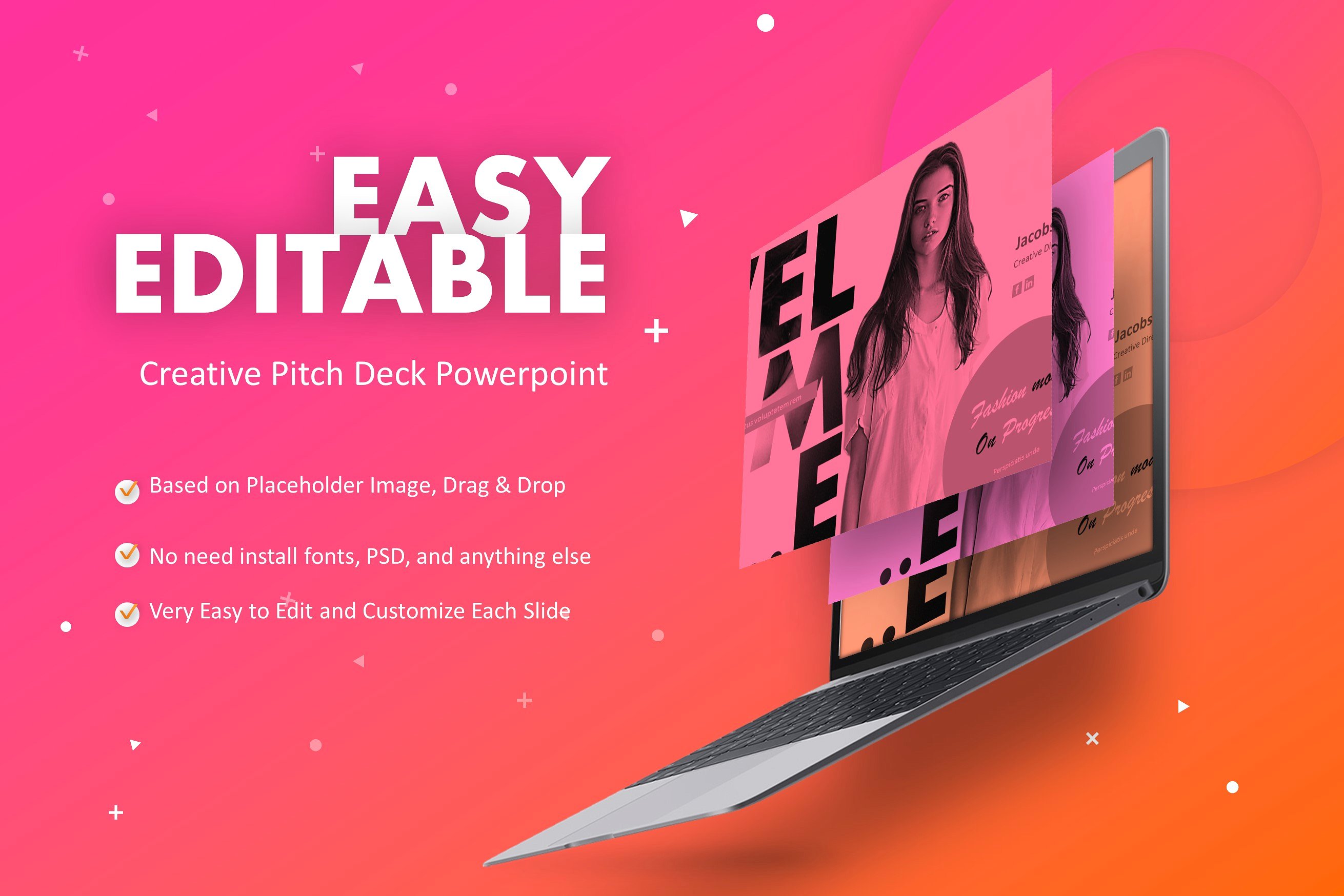 现代创意独特布局的PPT模板下载 Great Modern Creative Powerpoint [pptx]插图(1)