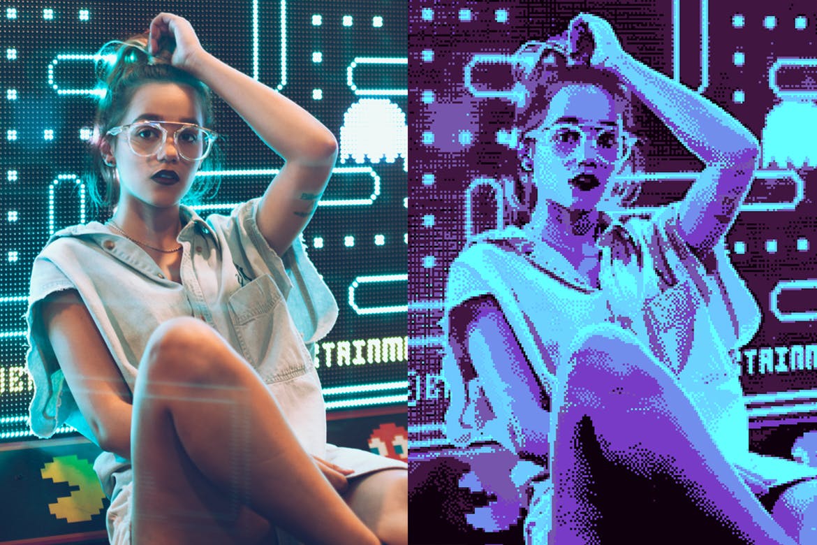 像素画生成器PS动作 Pixel Art Action插图(13)