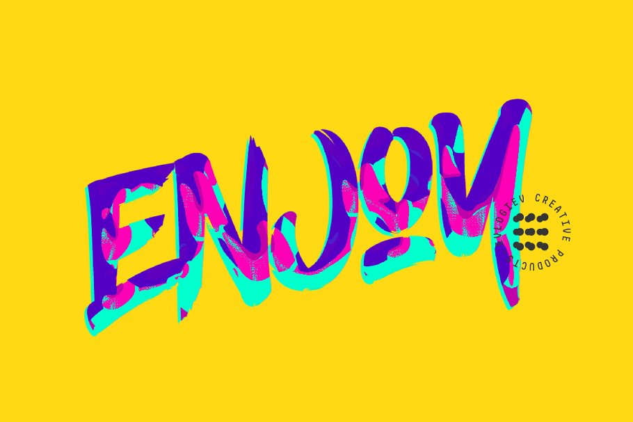 抽象油漆涂抹效果PS字体样式 ABSTRACT PAINT TEXT EFFECTS插图(10)