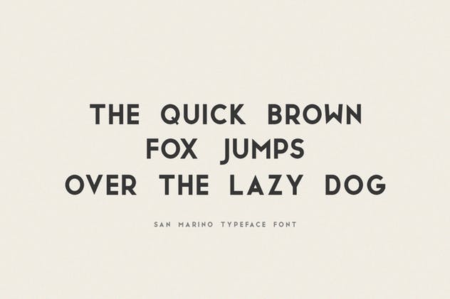 现代，时尚和优雅无衬线英文字体 San Marino // Four Font Files插图(2)