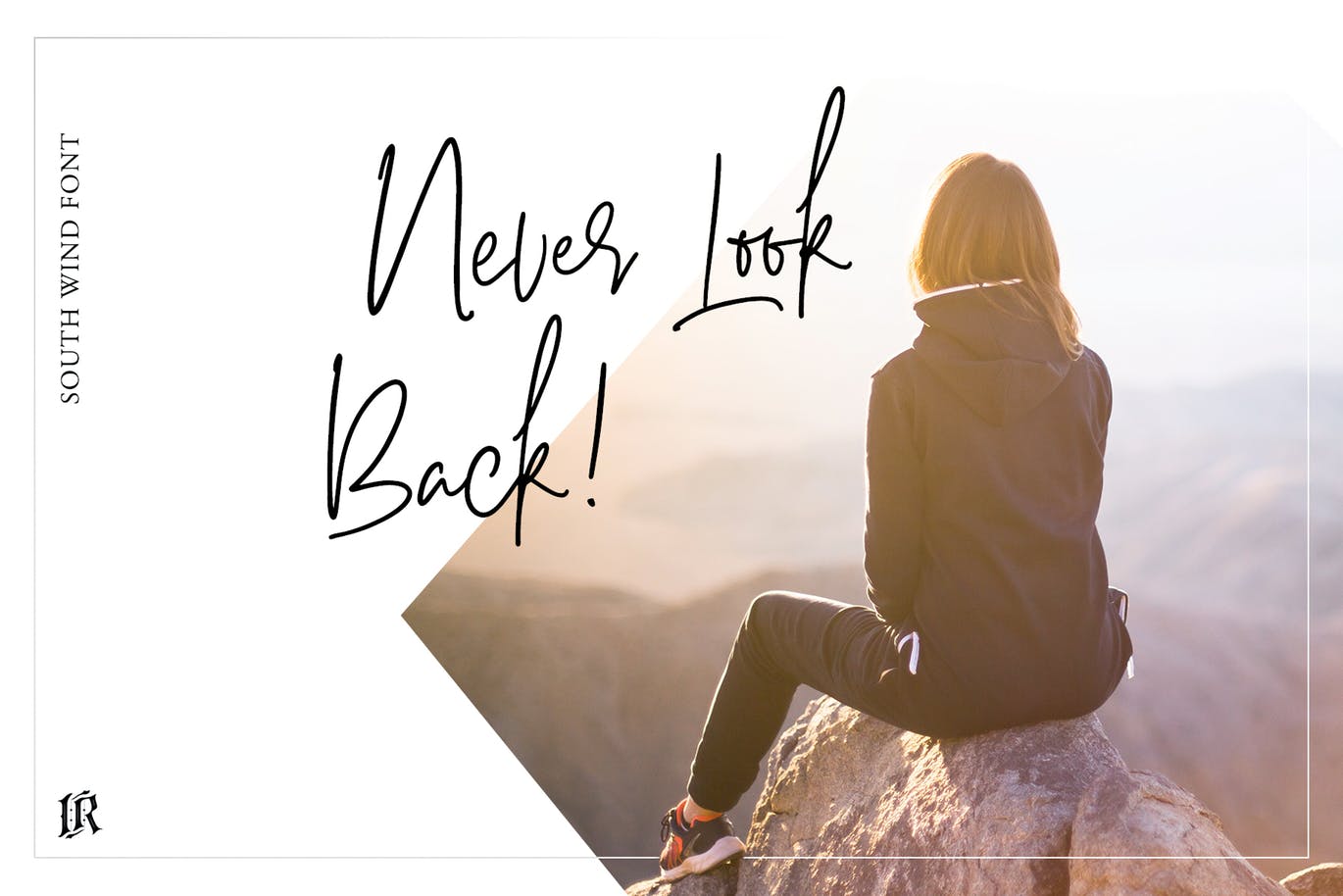 英文现代钢笔书法字体下载 South Wind Font插图(5)