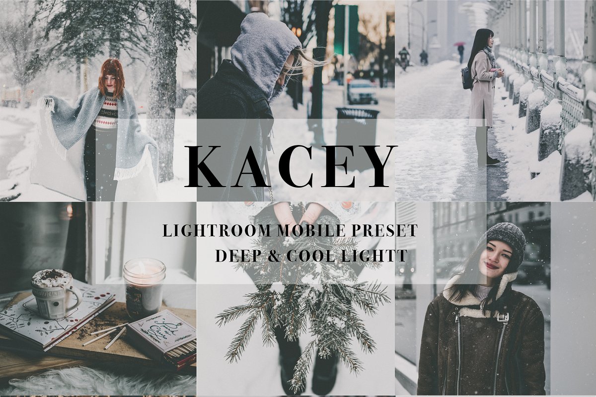冬季时尚冷光效果Lightroom预设插图