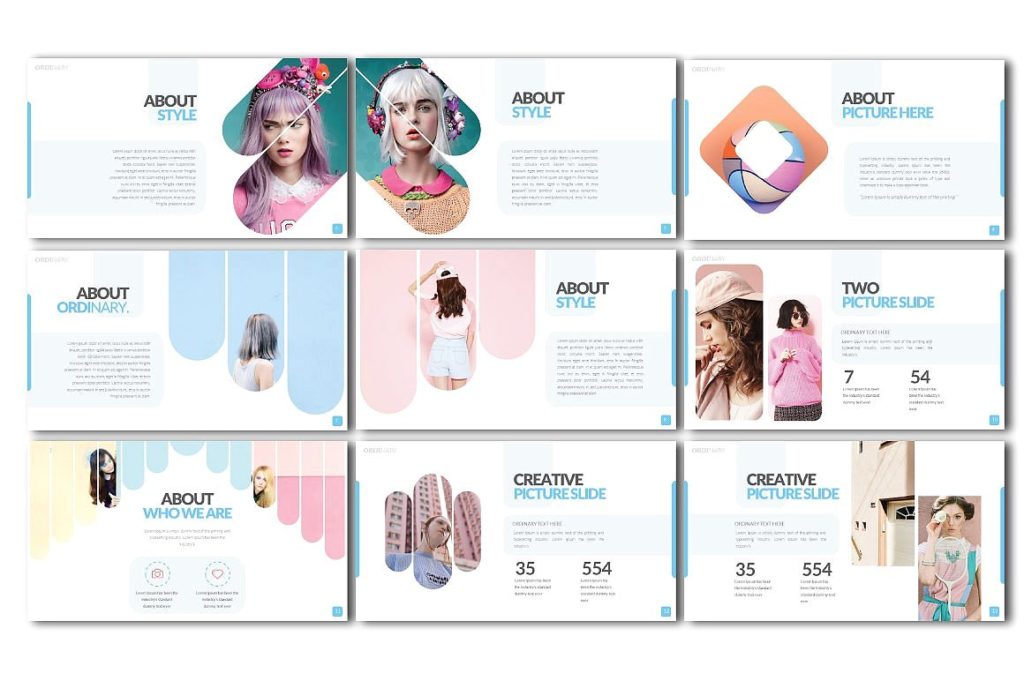 马卡龙甜美色系PPT模版下载[key]插图(5)